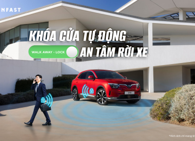 TRẢI NGHIỆM TÍNH NĂNG TỰ ĐỘNG KHÓA CỬA (WALK-AWAY LOCK) TRÊN VF 8 & VF 9